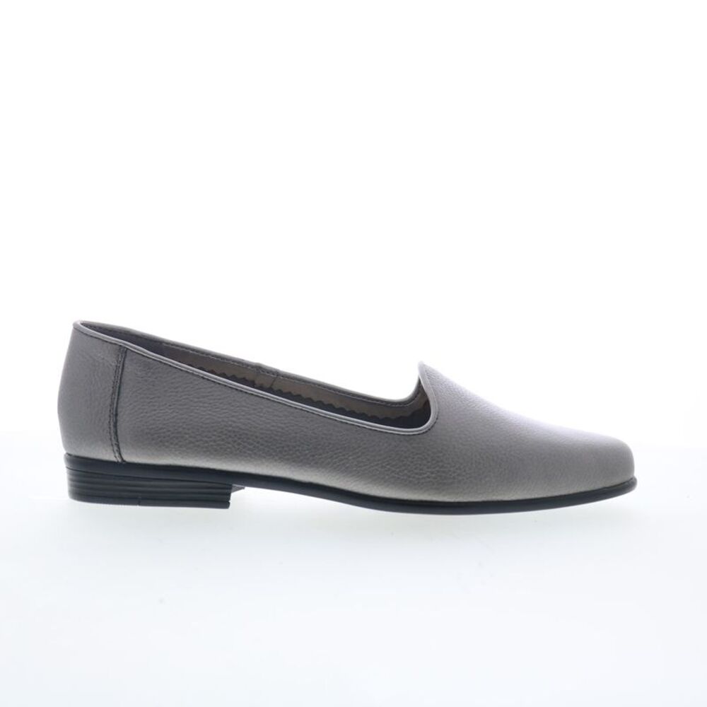 Trotters Womens Liz Tumbled Gray Shoes (NWT)